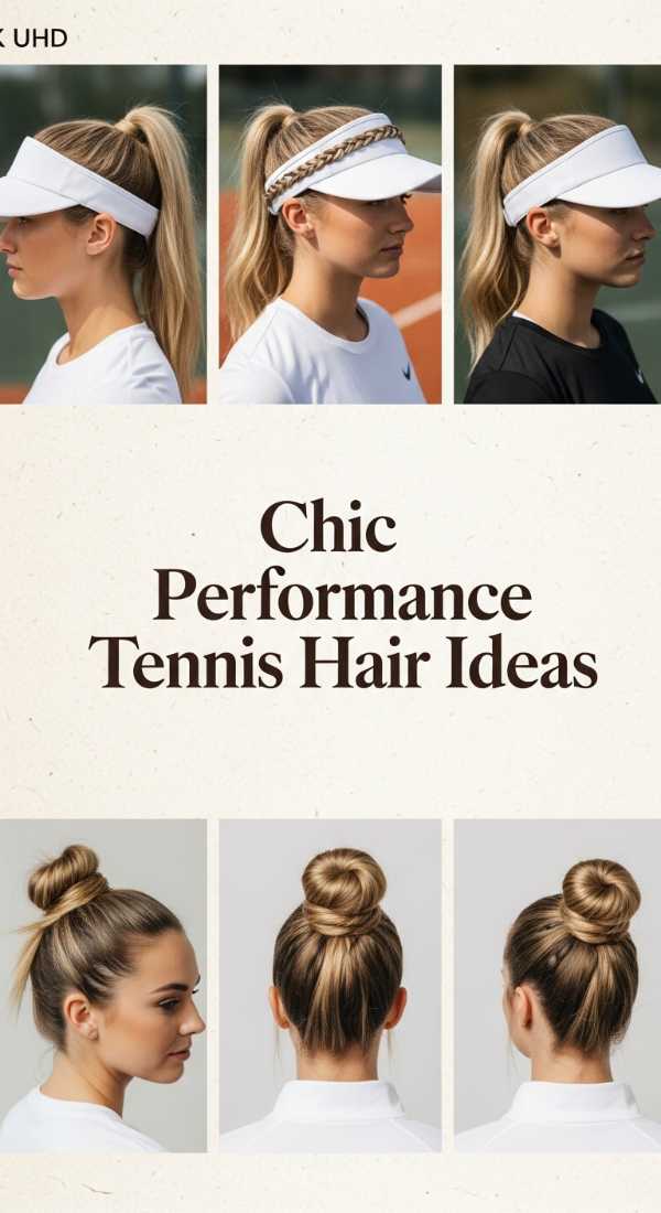 Chic Performance Tennis Hair Ideas