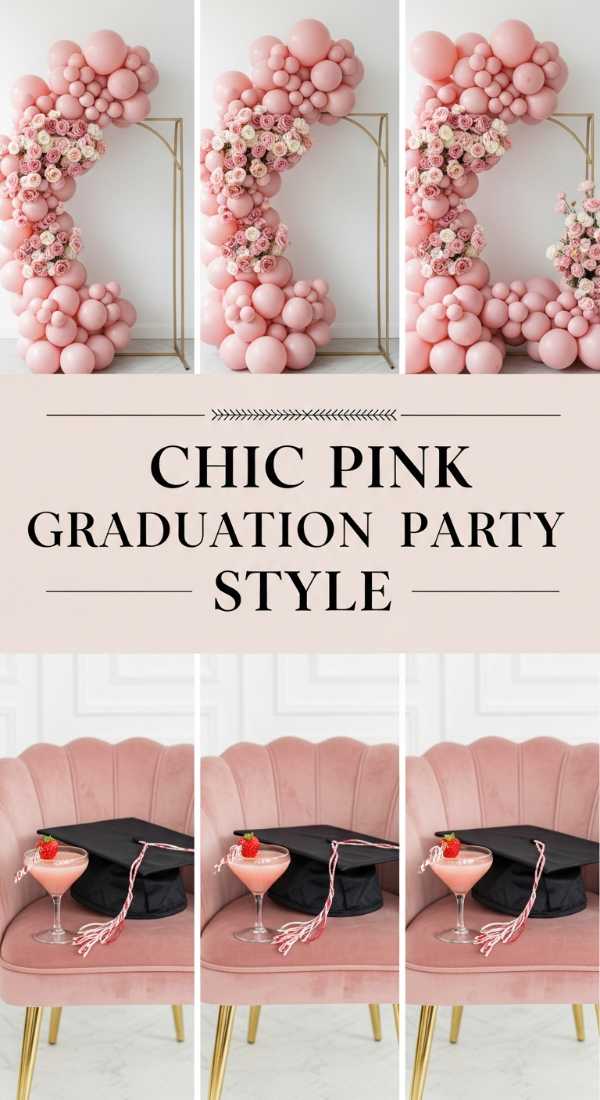 Chic Pink Graduation Party Style 69df24376a133