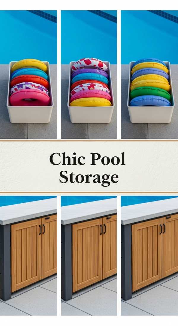 Chic Pool Float Storage 69efa3465d485