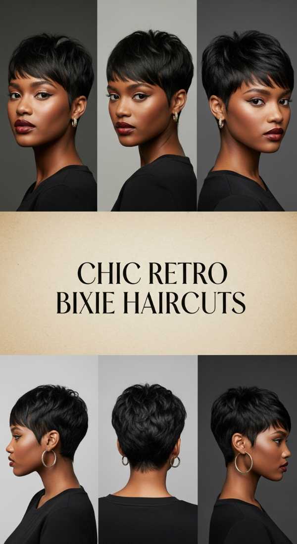 Chic Retro Bixie Haircuts 69df3fc9d2809
