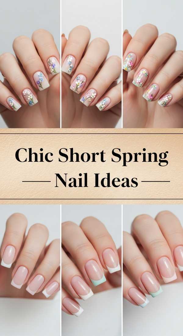 Chic Short Spring Nail Ideas
