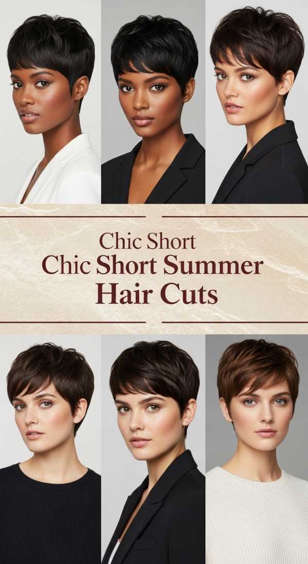 Chic Short Summer Hair Cuts 69ef493c84014