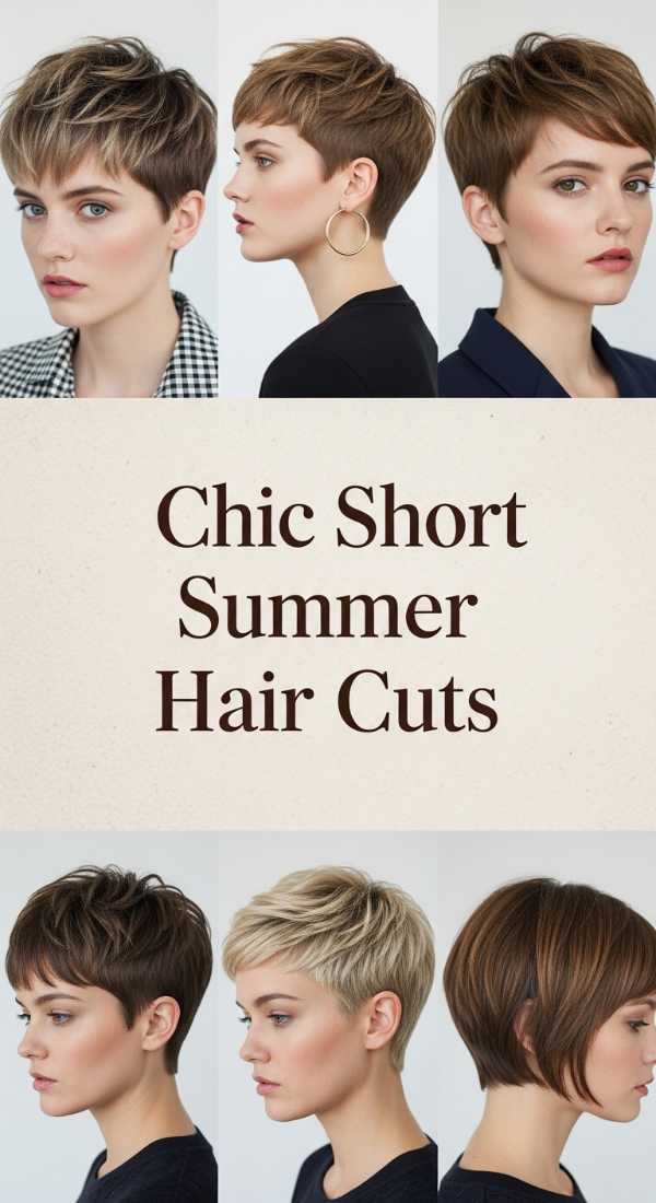 Chic Short Summer Hair Cuts 69ef4a3b4599c