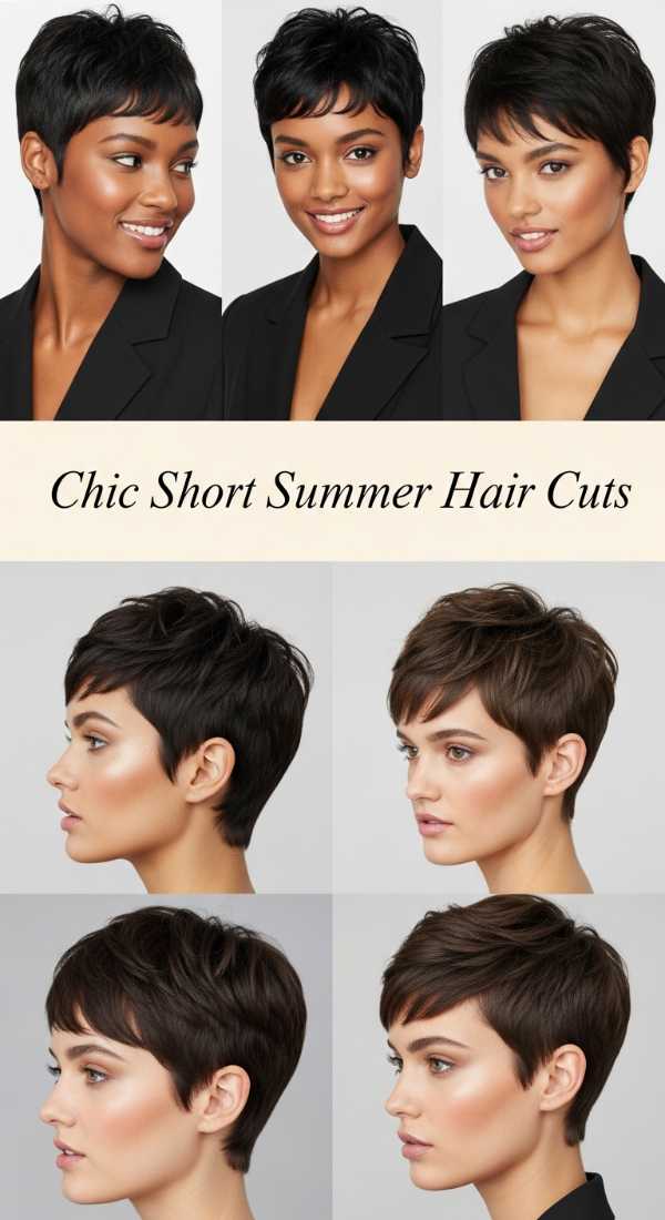Chic Short Summer Hair Cuts 69f33da1c912c