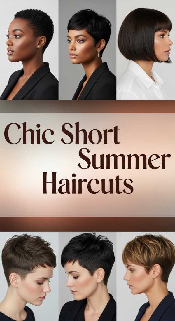 Chic Short Summer Haircuts 69f33d8e920dd