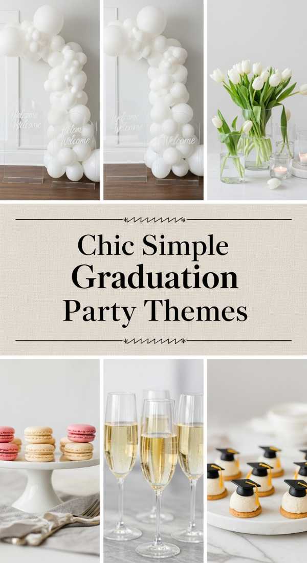 Chic Simple Graduation Party Themes 69e32c4907190