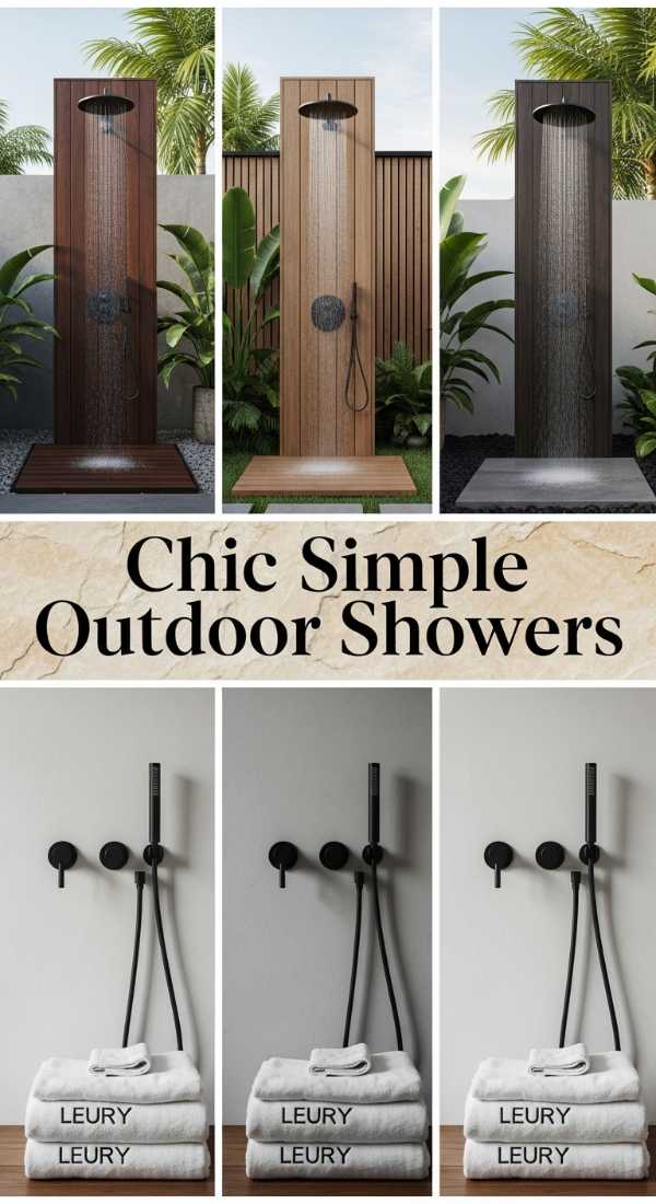 Chic Simple Outdoor Showers 69f3a68b9cd1d