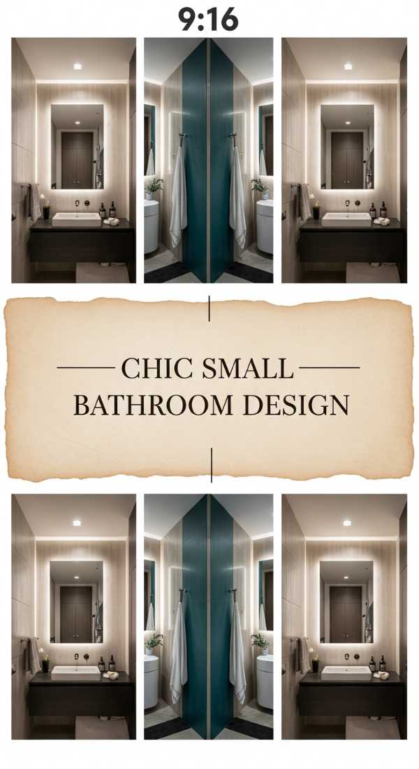 Chic Small Bathroom Design 69e3b6ffce43f