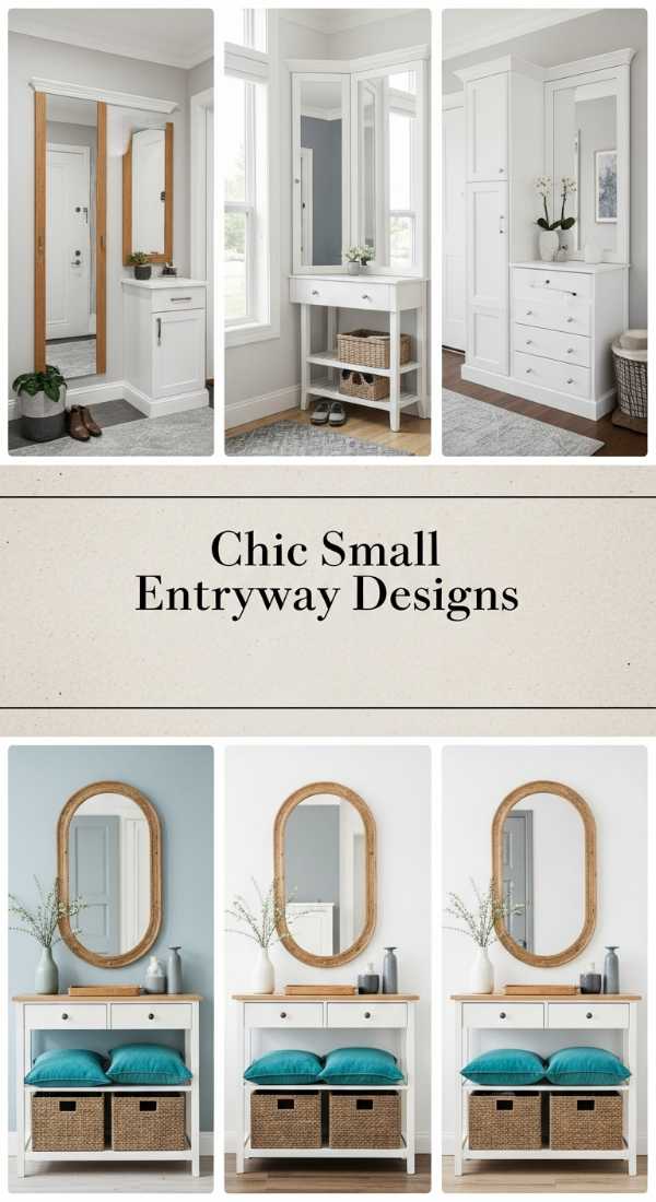Chic Small Entryway Designs 69ed03394354f