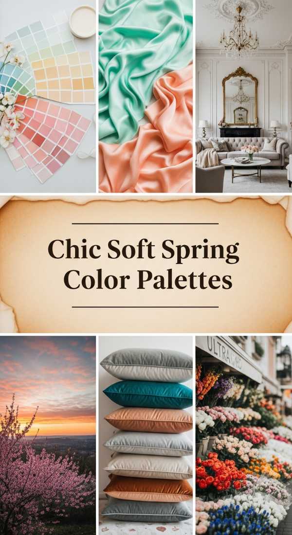 Chic Soft Spring Color Palettes 69df43d406e64