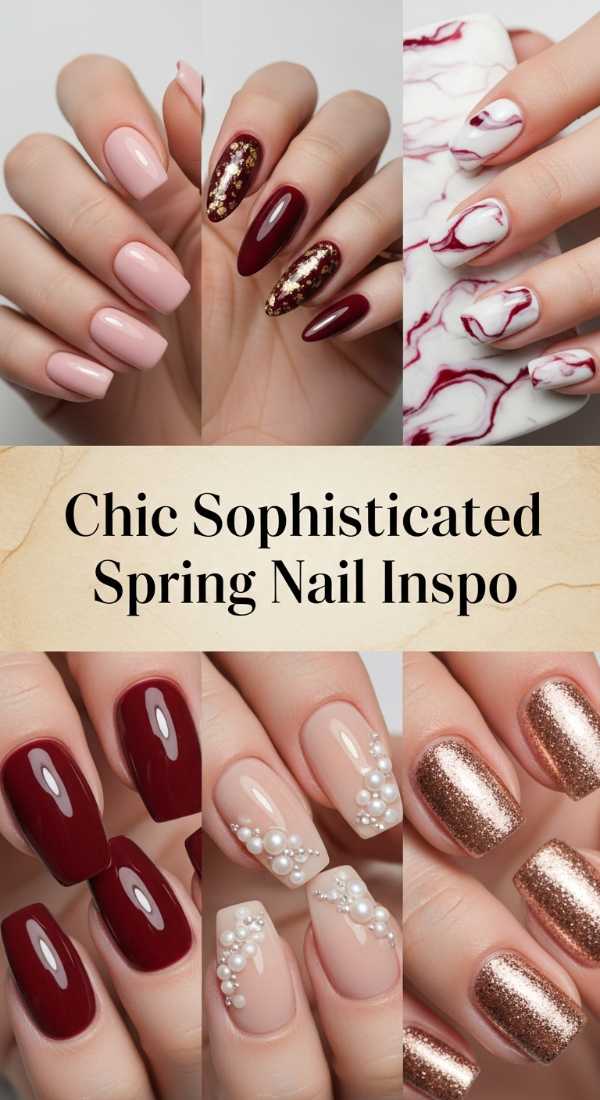 Chic Sophisticated Spring Nail Inspo 69ece59ab7752