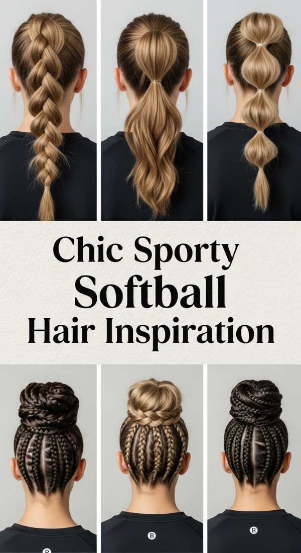 Chic Sporty Softball Hair Inspiration 69e9d409832bd