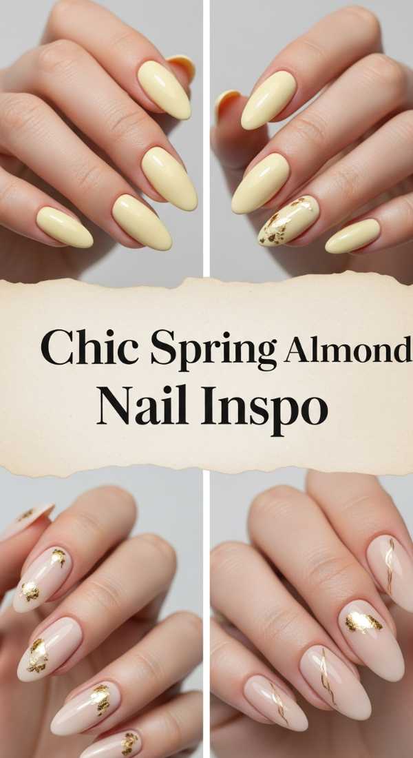 Chic Spring Almond Nail Inspo 69ee41810e20e
