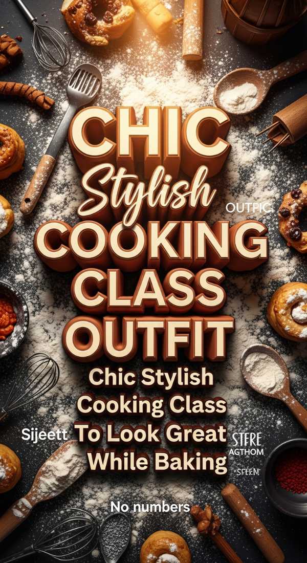 Chic Stylish Cooking Class Outfit Ideas To Look Great While Baking 69eb0f49f379b
