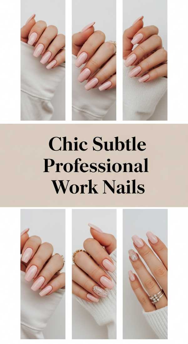 Chic Subtle Professional Work Nails 69f32b7aa7e5c