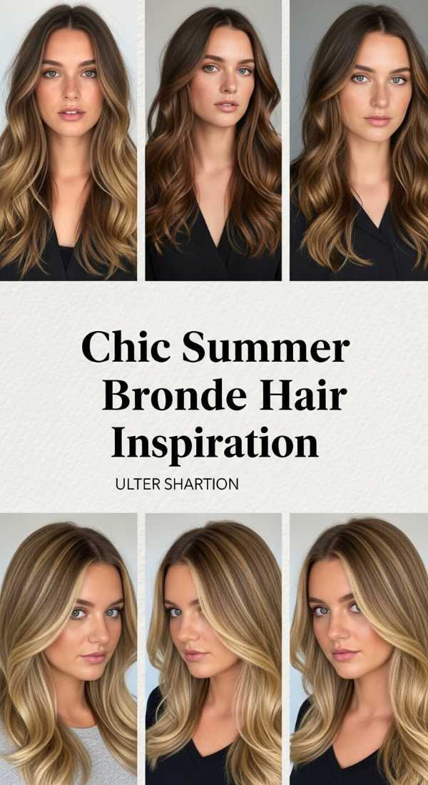 Chic Summer Bronde Hair Inspiration 69e9ccfe9cbbd