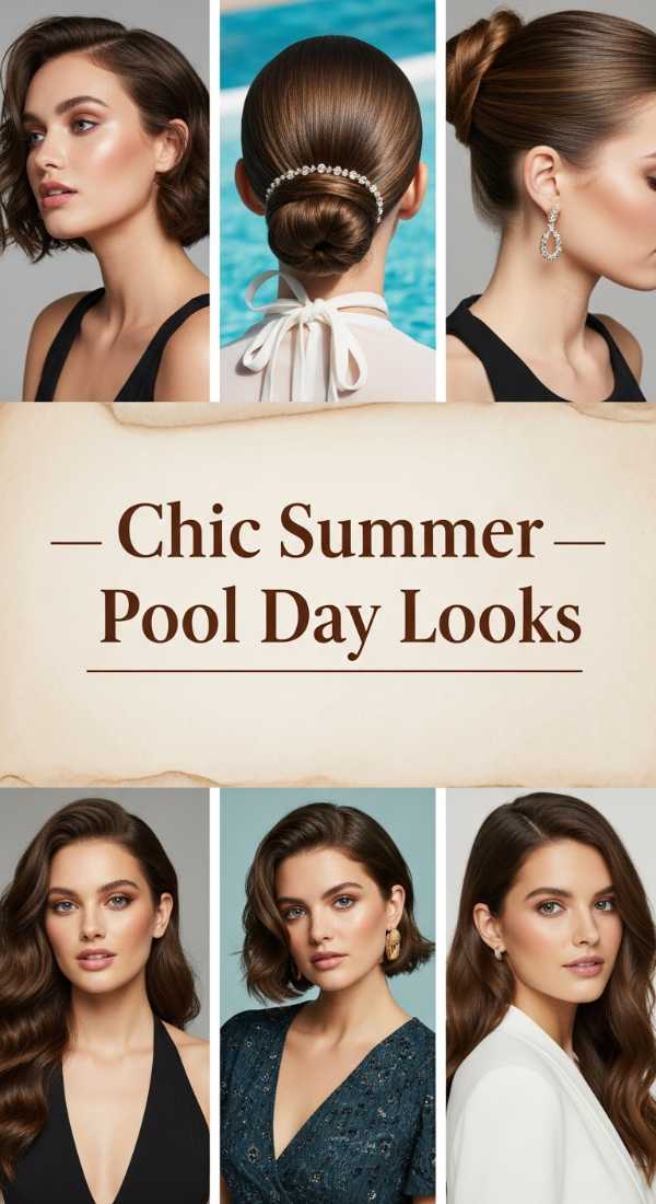 Chic Summer Pool Day Looks
