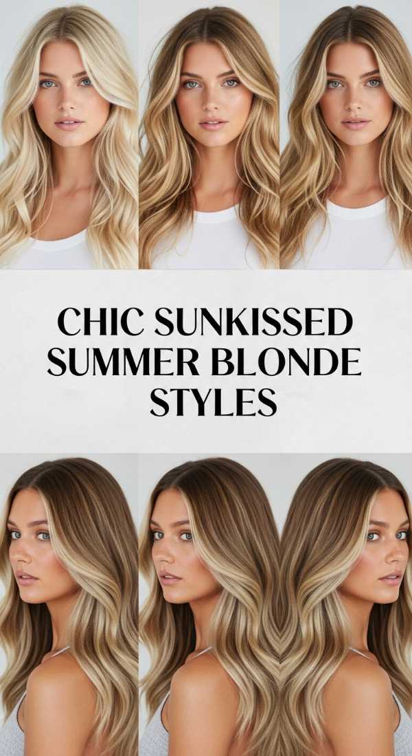 Chic Sunkissed Summer Blonde Styles 69ef4a3328ab8
