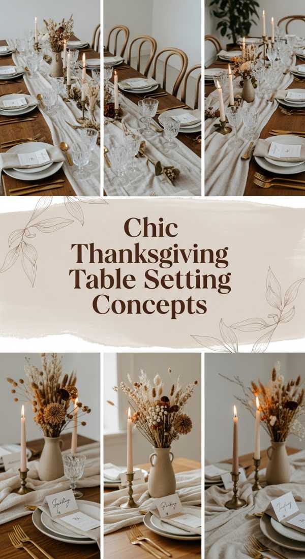 Chic Thanksgiving Table Setting Concepts 69e51e61334d7