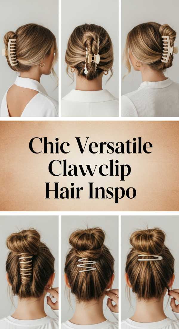 Chic Versatile Clawclip Hair Inspo 69e9d4001dad1