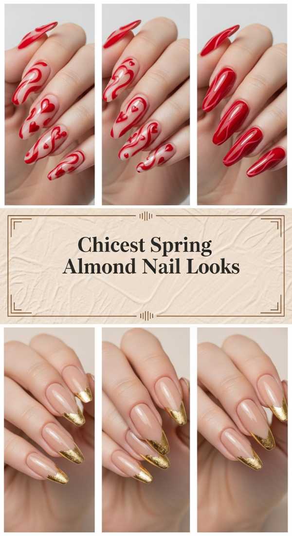 Chicest Spring Almond Nail Looks 69f32d443490d
