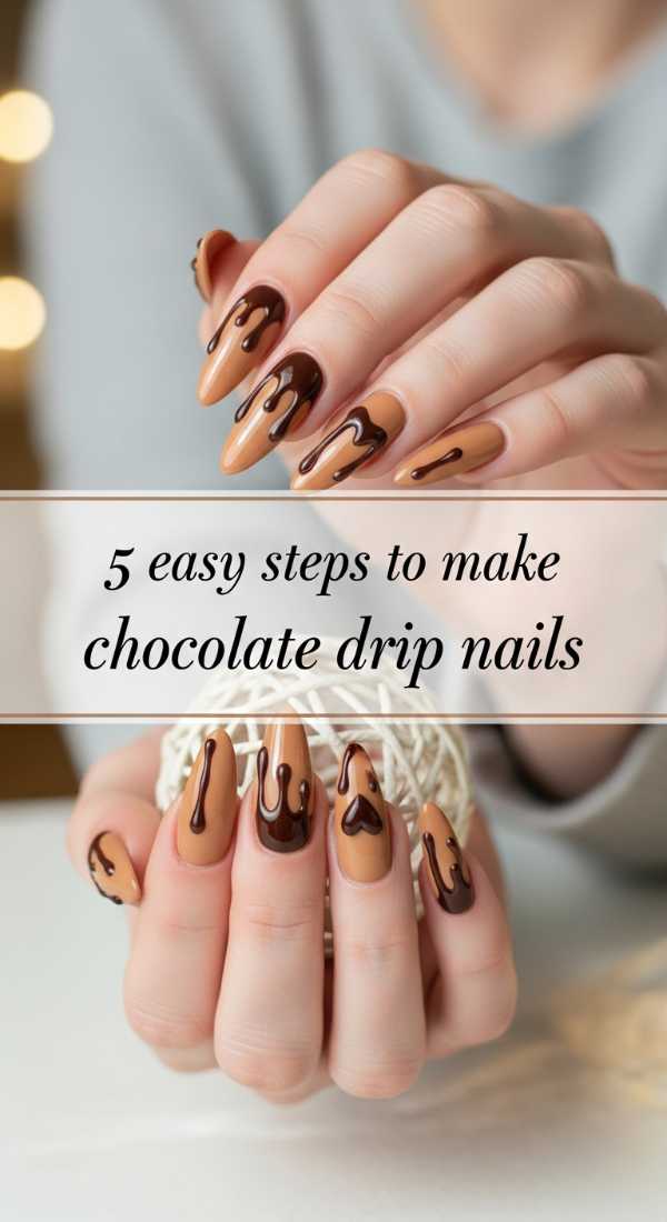Chocolate Drip Nail Art Guide 69e31ee767135