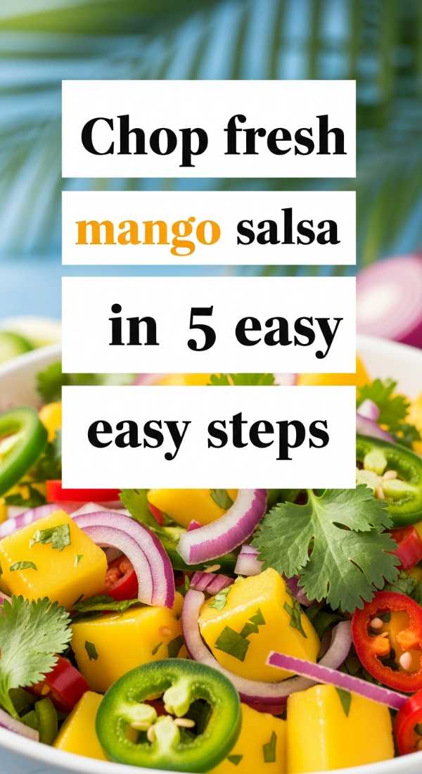 Chop Fresh Mango Salsa In 5 Easy Steps 69e8558c303bc