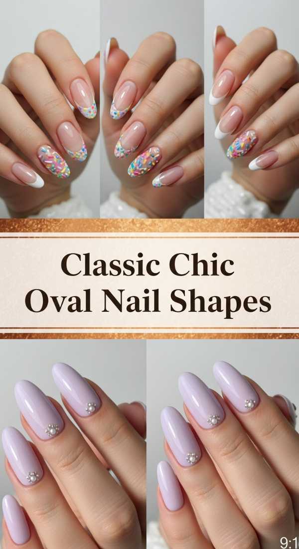 Classic Chic Oval Nail Shapes 69e350f1bae9a