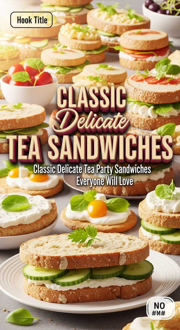 Classic Delicate Tea Party Sandwiches Everyone Will Love 69ef028133230