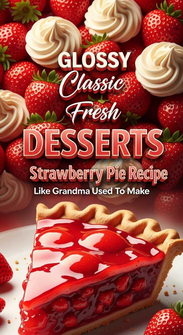 Classic Fresh Strawberry Pie 69e9c346d0f62