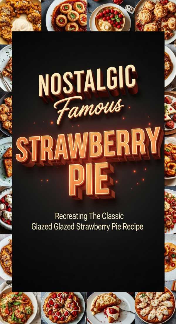 Classic Glazed Strawberry Pie Recipe 69ef01454e1be
