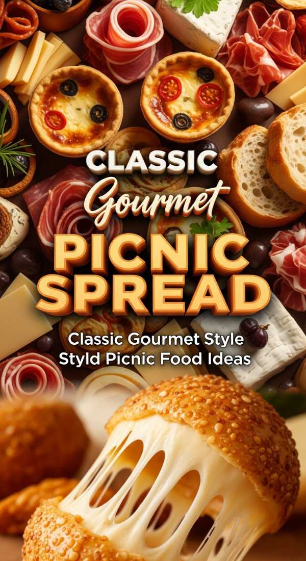 Classic Gourmet Style Cold Picnic Food Ideas 69ec9514c705f