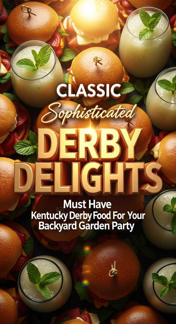 Classic Kentucky Derby Party Menu 69e5fe71822be