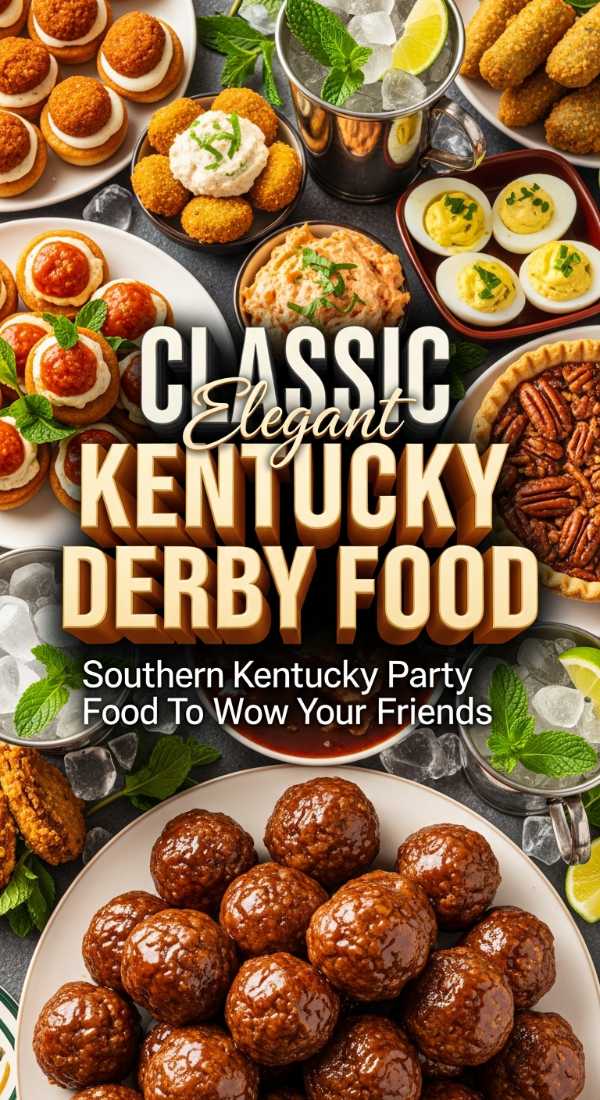 Classic Kentucky Derby Party Menu 69e5fe861011c