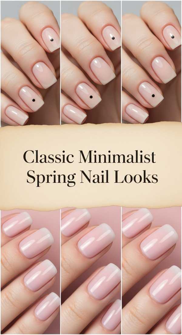 Classic Minimalist Spring Nail Looks 69f32ba024657