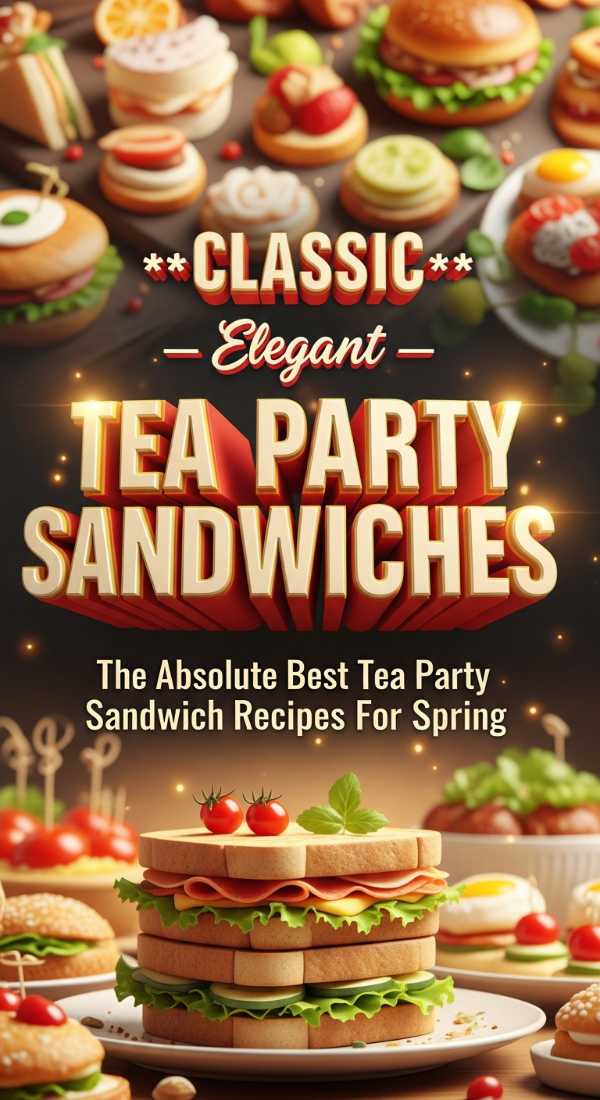 Classic Tea Party Sandwich Recipes 69ef0278550dc