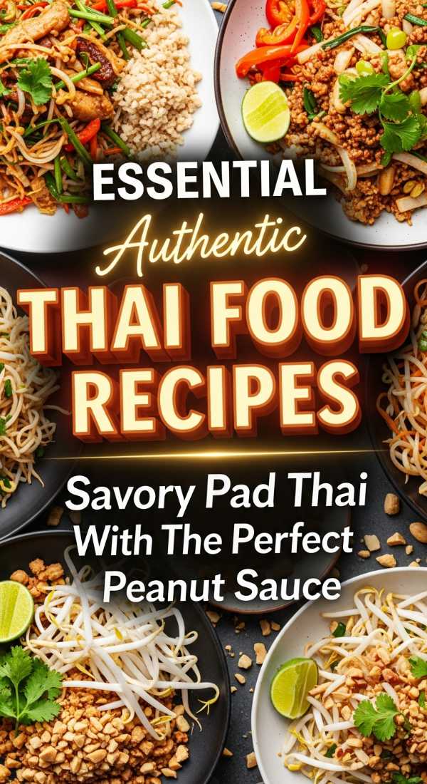 Classic Thai Pad Thai With Peanut Sauce 69e362bb0ad30