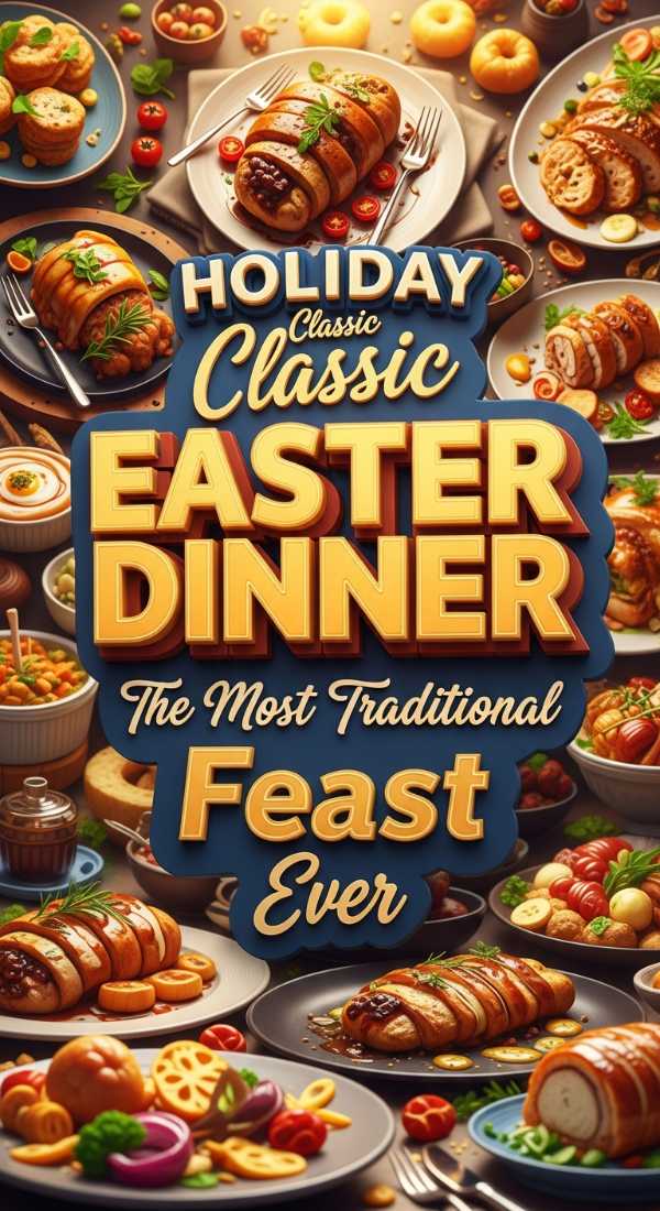 Classic Traditional Easter Dinner Inspiration 69e9c348c7c81