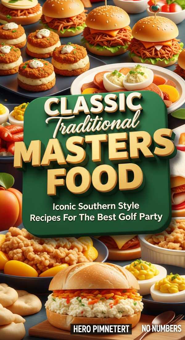 Classic Traditional Masters Food Recipes 69e70ad3ccf56