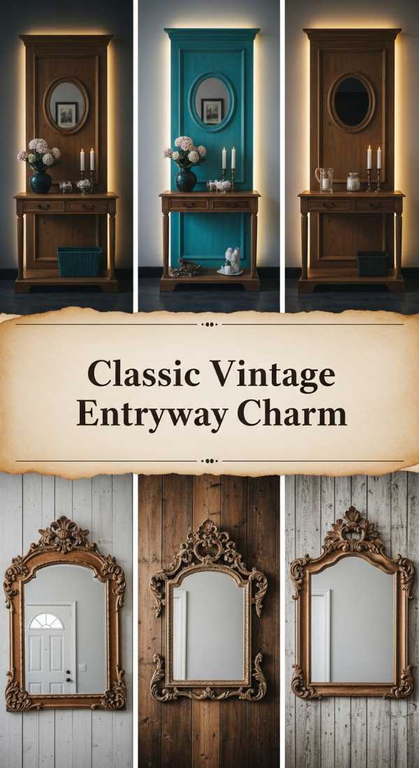 Classic Vintage Entryway Charm 69ed0337a5735