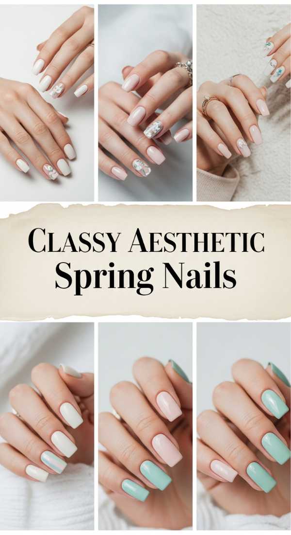 Classy Aesthetic Spring Nails