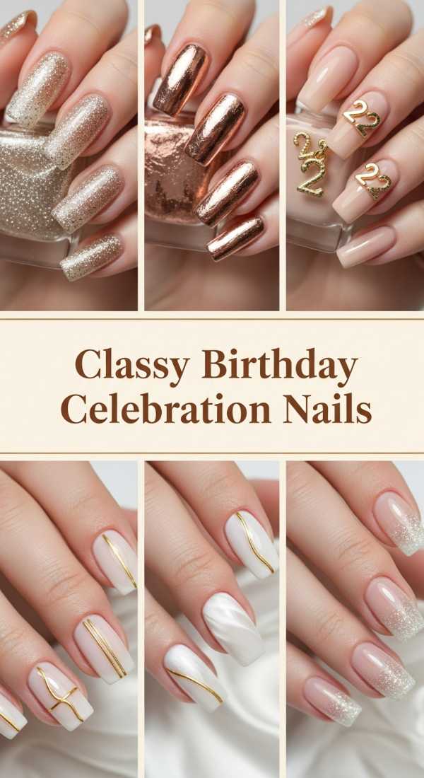 Classy Birthday Celebration Nails 69eba05704965