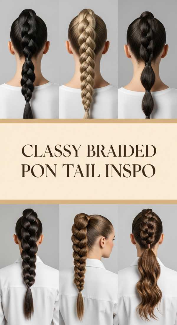 Classy Braided Ponytail Inspo 69e339fd5ccaf