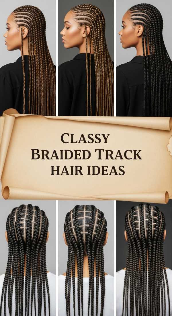 Classy Braided Track Hair Ideas 69df3fc3a4d84