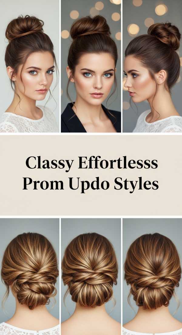 Classy Effortless Prom Updo Styles 69e9d409f3d0e