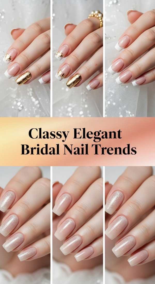 Classy Elegant Bridal Nail Trends 69e6518586e85