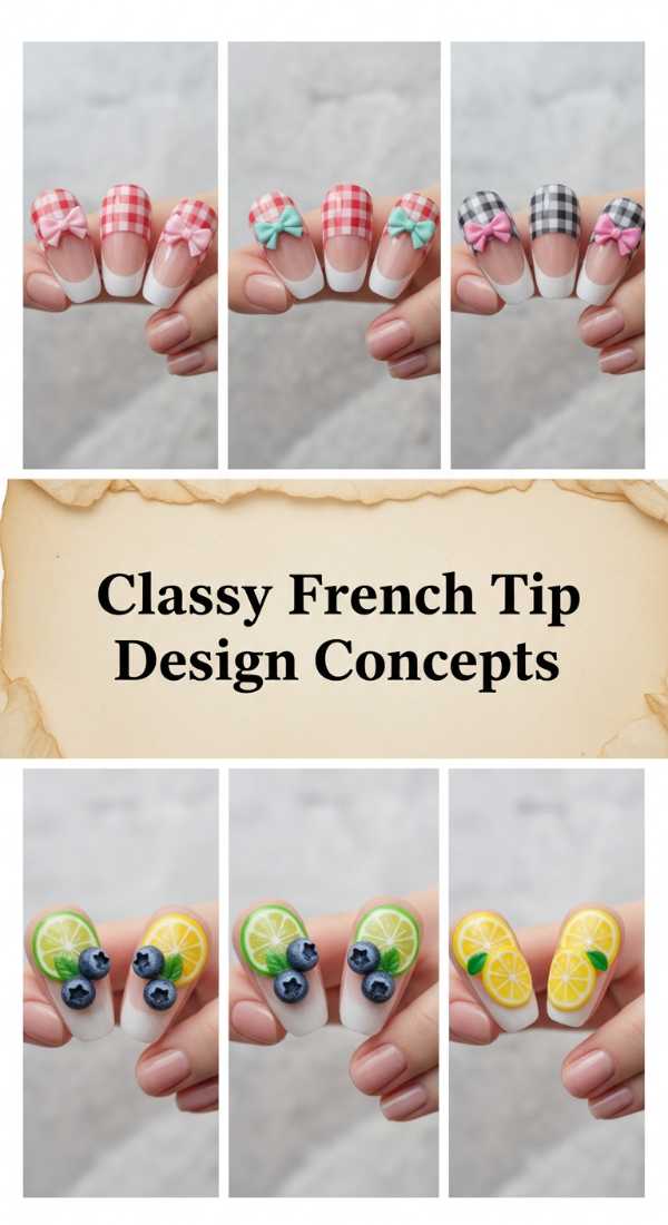 Classy French Tip Design Concepts 69eb7277ba1d5
