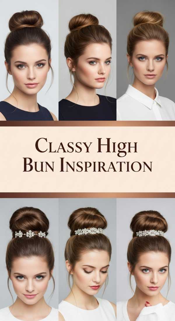 Classy High Bun Inspiration 69e339fee6194