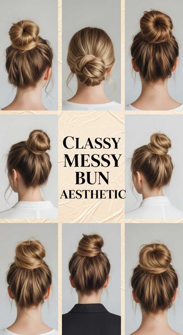 Classy Messy Bun Aesthetic 69e4f685859cc