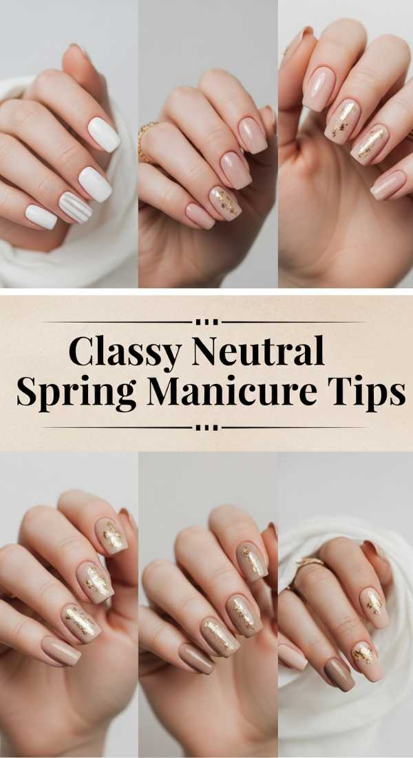 Classy Neutral Spring Manicure Tips 69f2494a43d1e